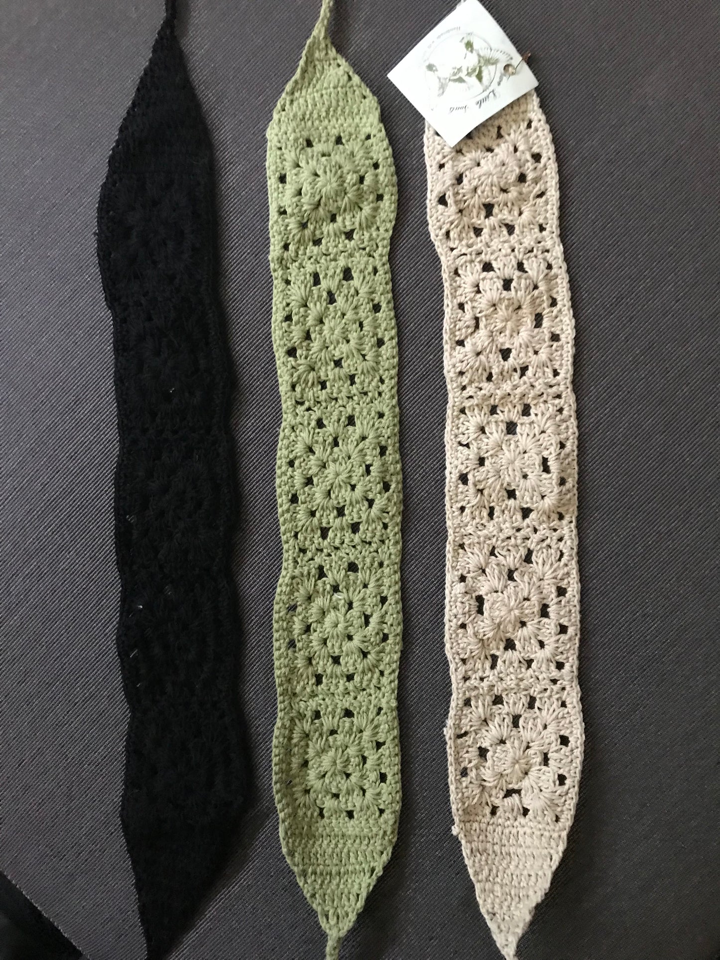 Crochet Head Bands/Neckwear