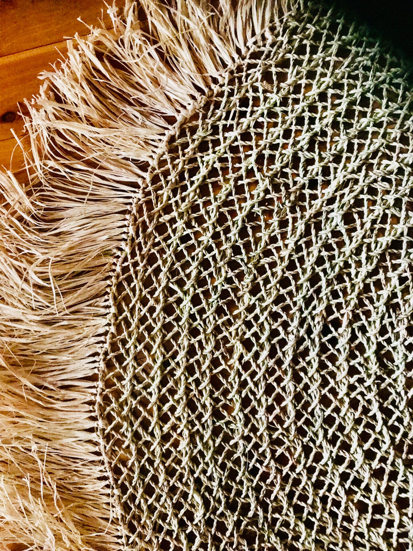 Raffia Handmade Mat - Sold Out