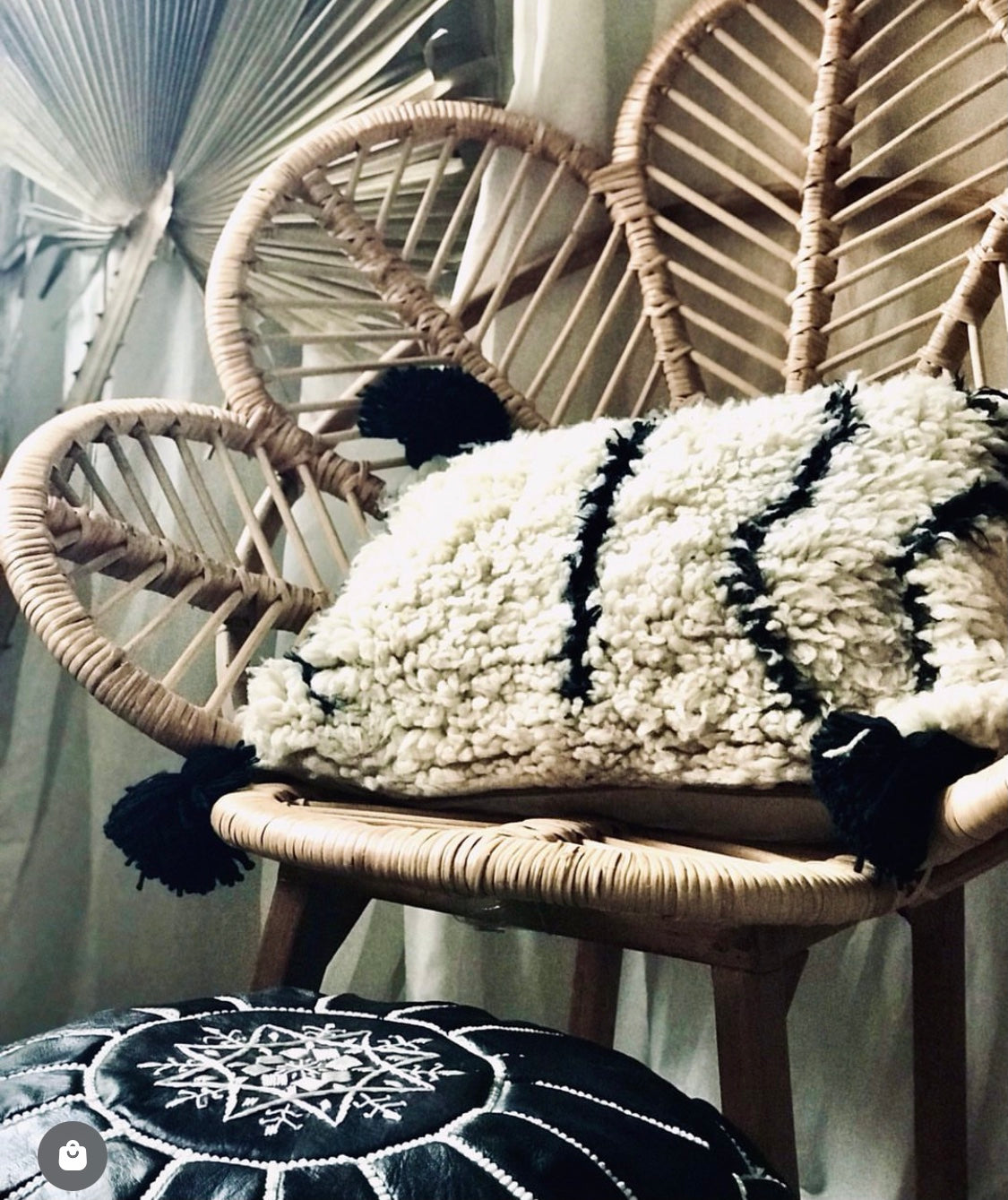 Beni O Moroccan Wool Cushion