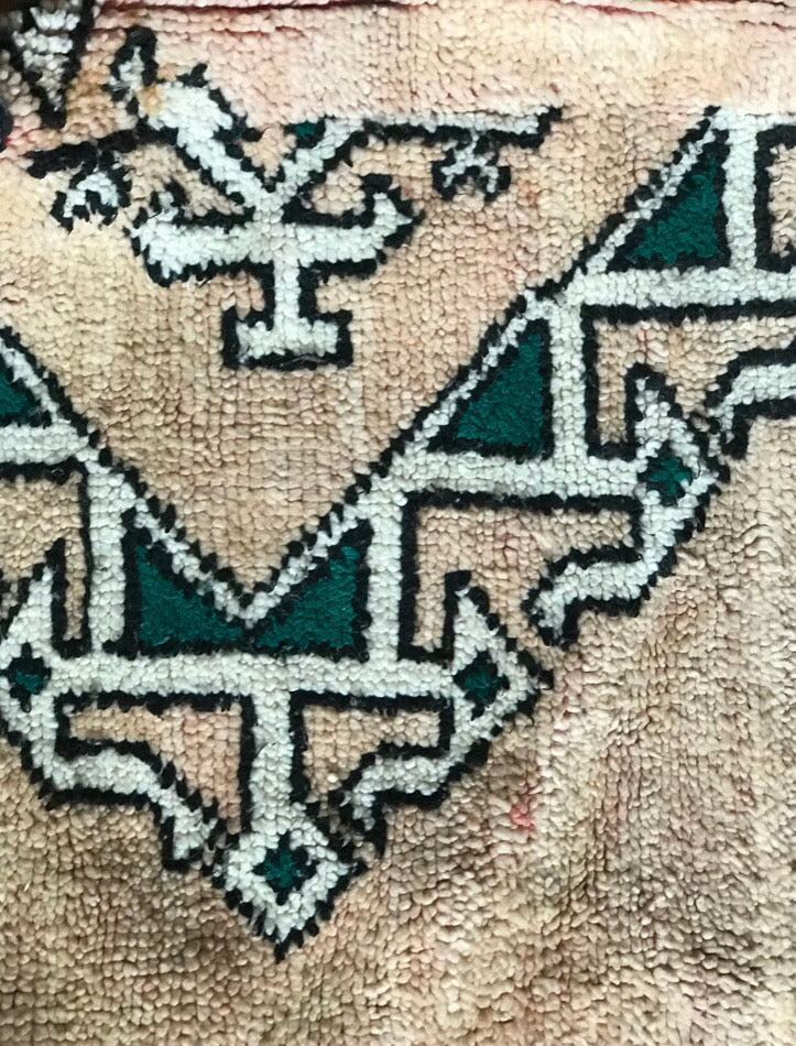 Cushion Moroccan “Evil Eye” Vintage Floor Cushions