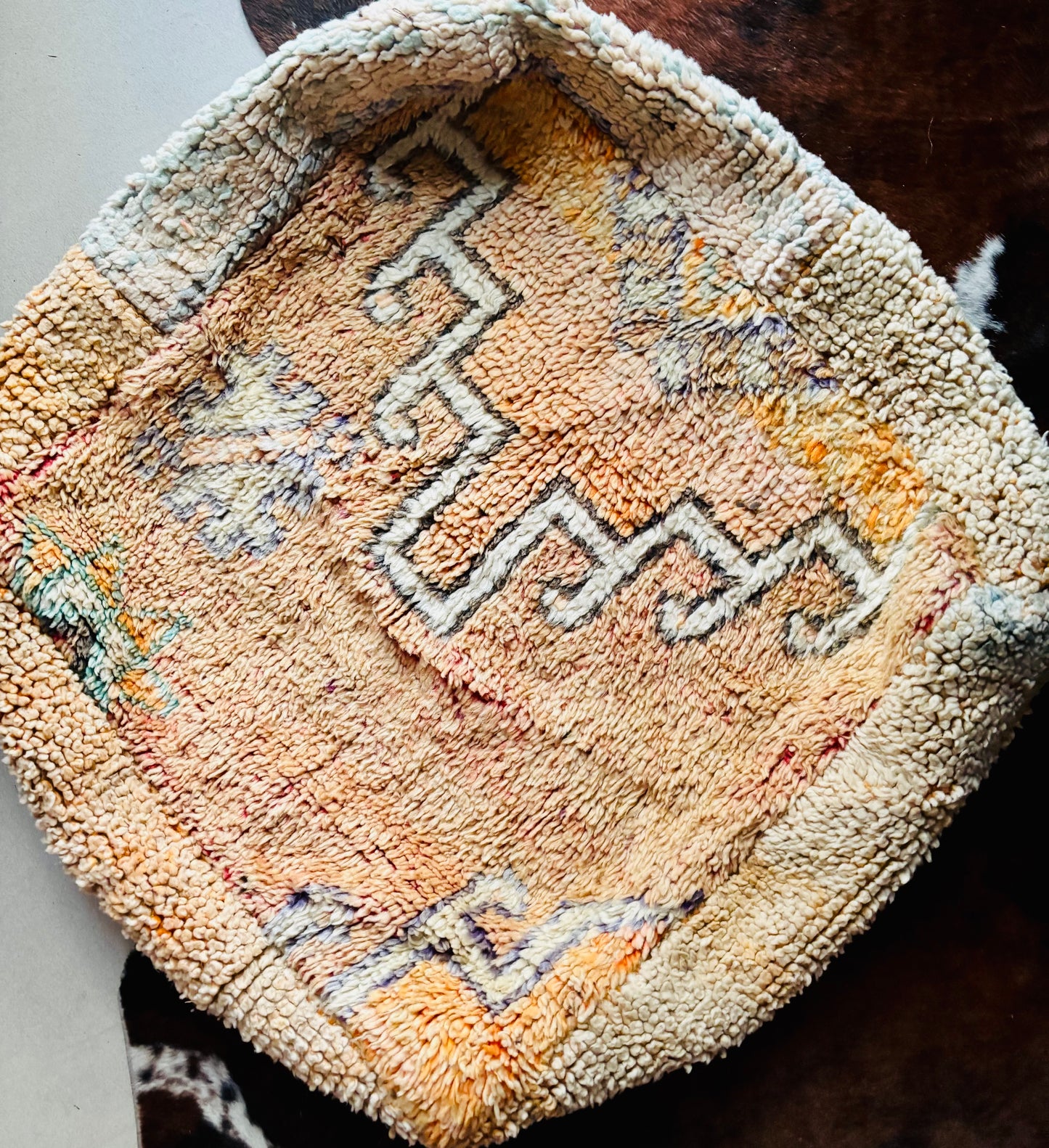 Boujaad Floor “Evil Eye” Cushion
