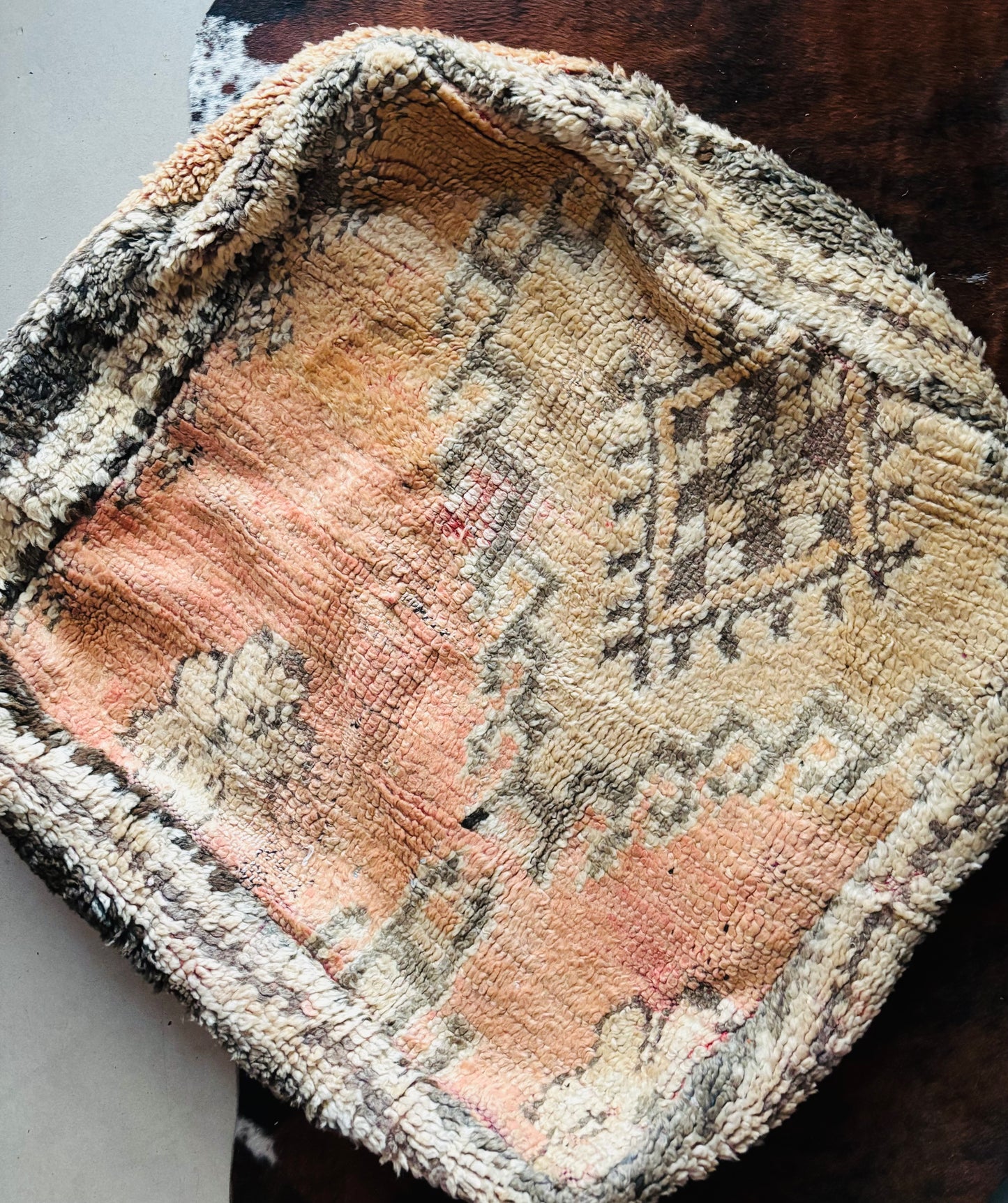 Boujaad Floor “Evil Eye” Cushion