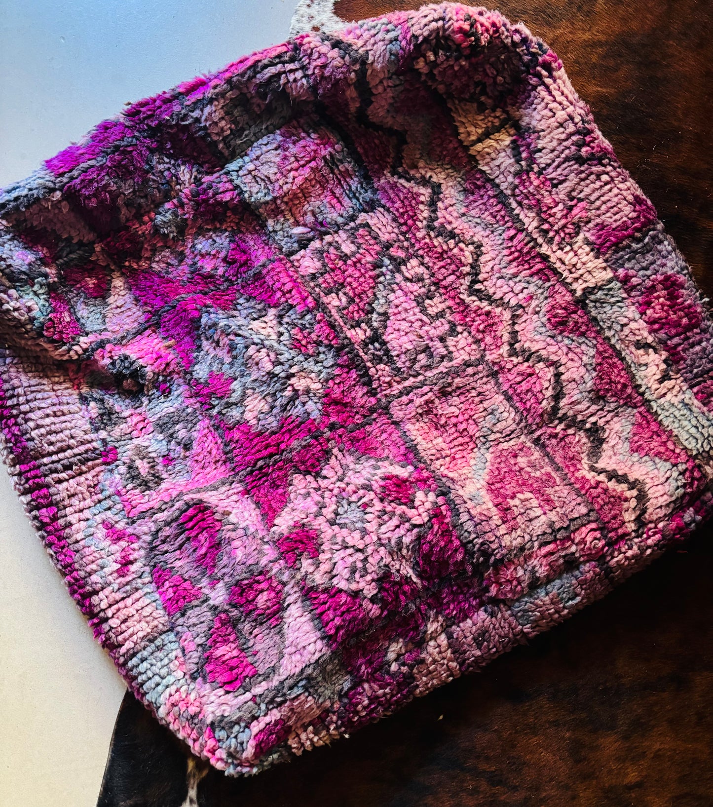 Boujaad Floor “Evil Eye” Cushion