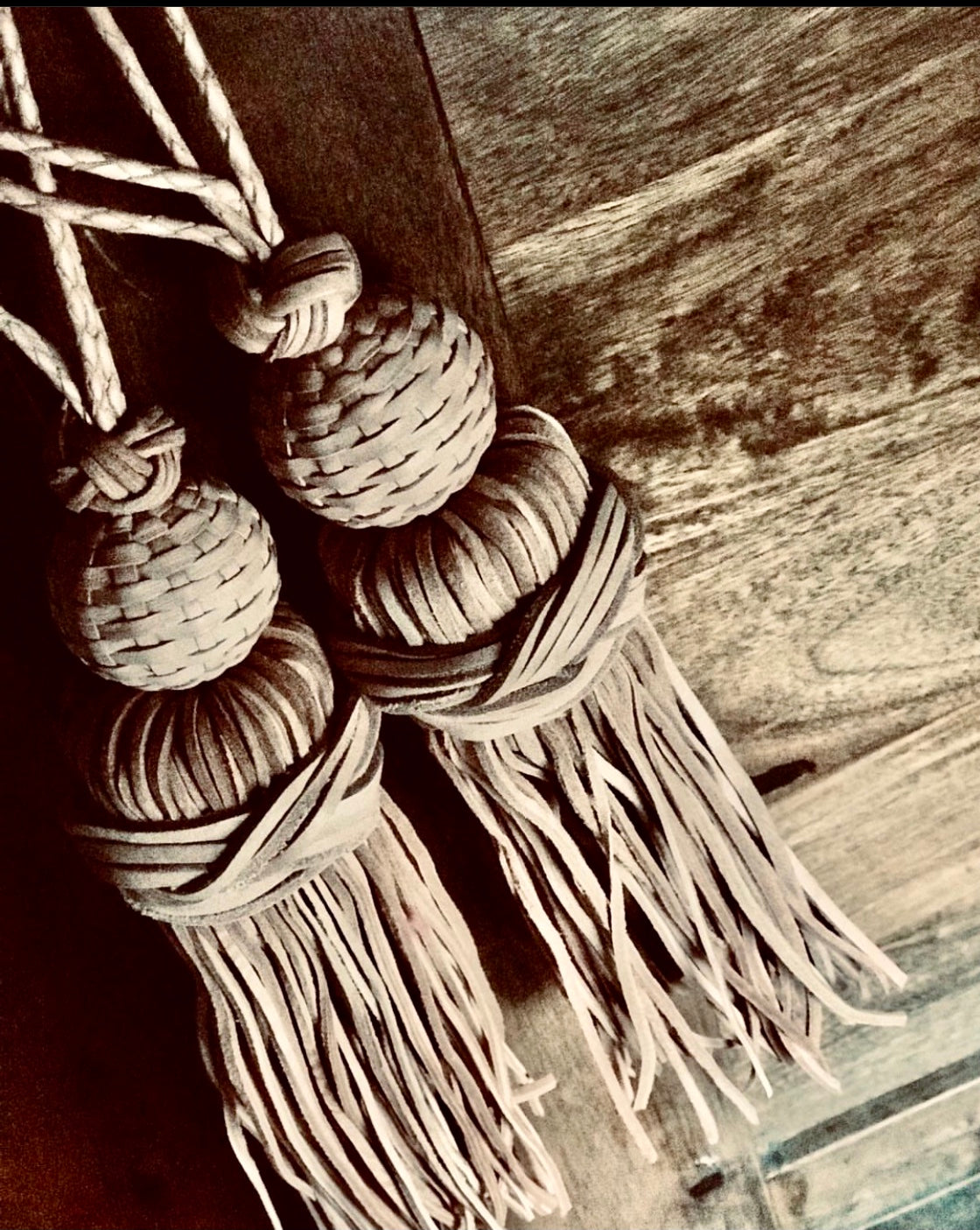 Home Decor Accessories - Decorative Leather Tassels