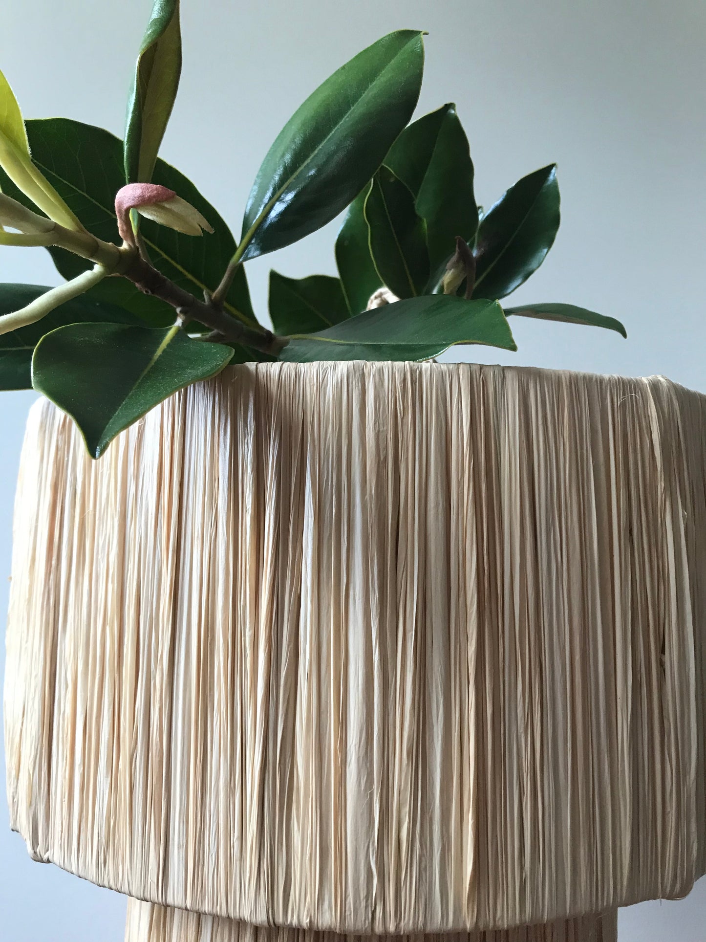 Raffia Moroccan Tiered Lampshade