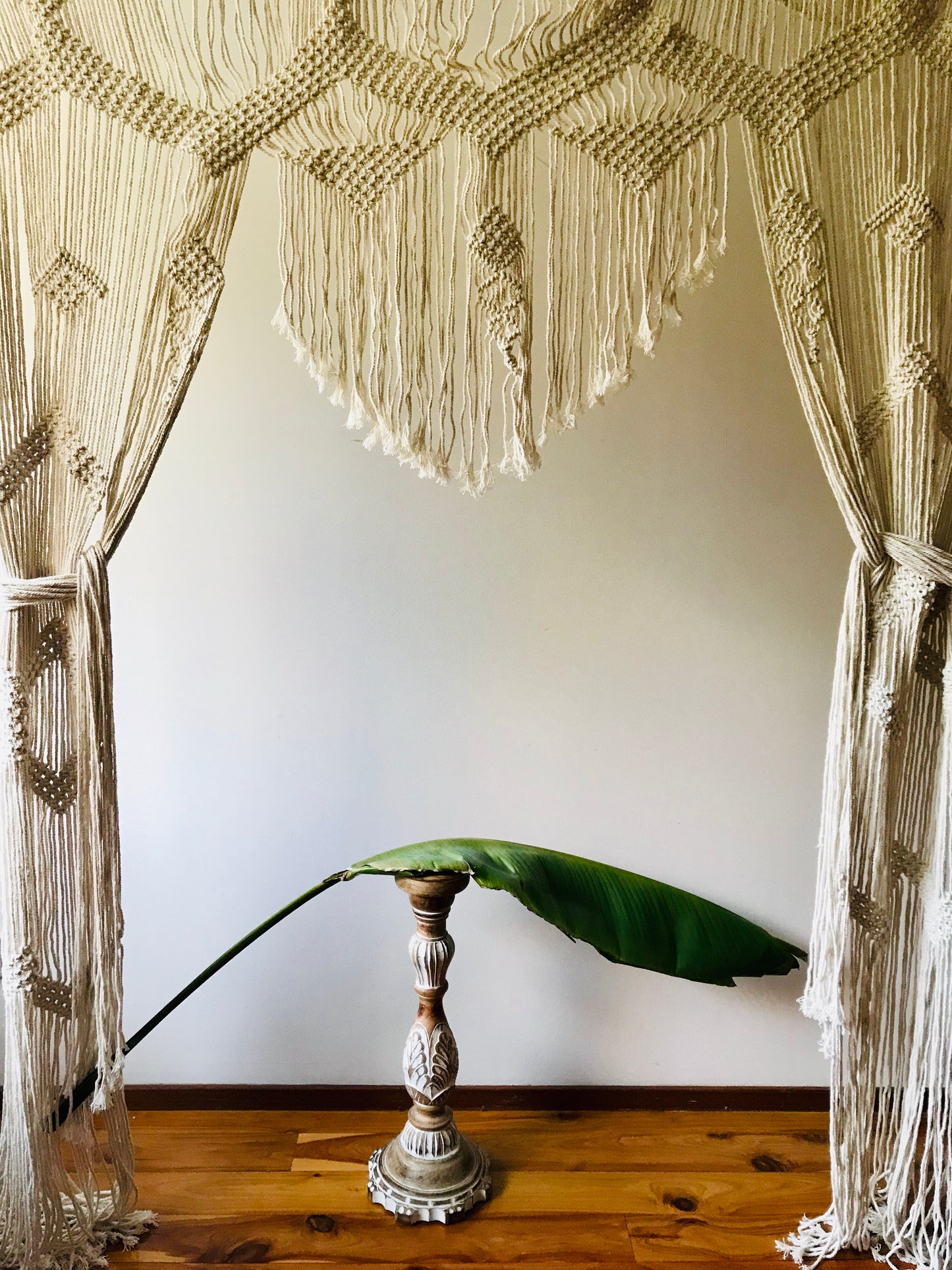 Macrame Curtain/Room Divider (Made in Java)