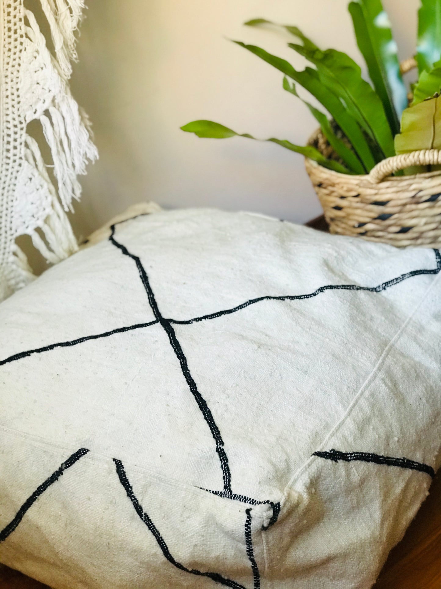 Floor Cushion Moroccan Beni O/Flat weave