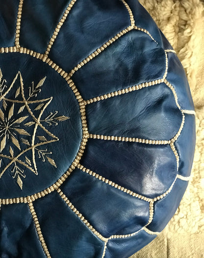 Moroccan Ottoman Traditional Saphire Blue