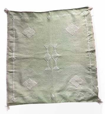 Cactus Cushion Silk Stitched Moroccan Square Extra Large Cussan