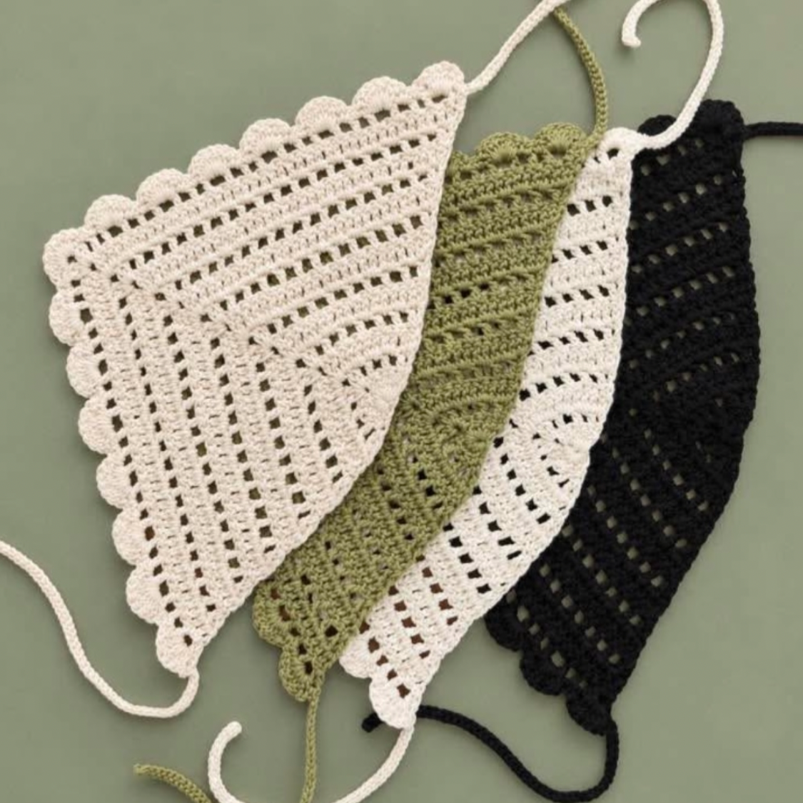 Handmade Crochet Hair Bandana