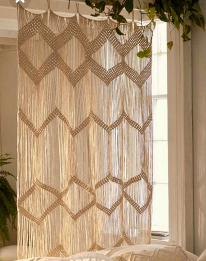 Curtain Macrame (Made in Java)